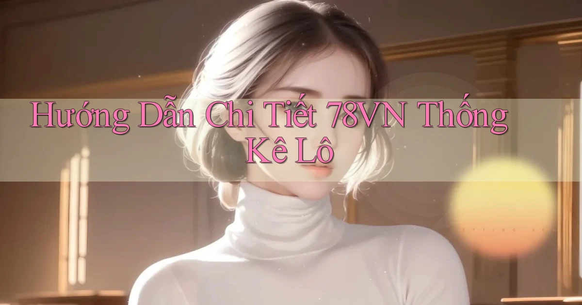 hướng dẫn chi tiết 78vn thống kê lô