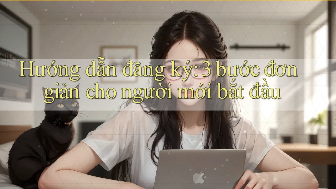 Hướng dẫn đăng ký: 3 bước đơn giản cho người mới bắt đầu Hướng dẫn đăng ký: 3 bước đơn giản cho người mới bắt đầu