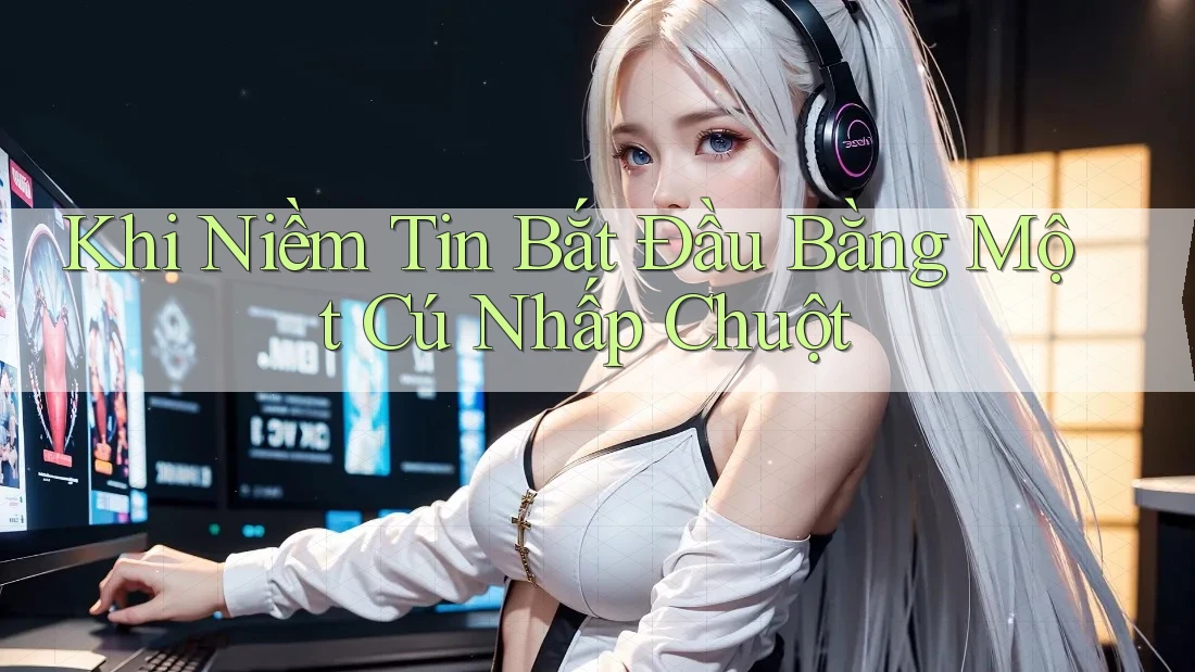 Khi Niềm Tin Bắt Đầu Bằng Một Cú Nhấp Chuột Khi Niềm Tin Bắt Đầu Bằng Một Cú Nhấp Chuột