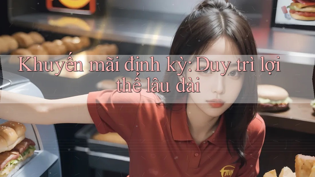 Khuyến mãi định kỳ: Duy trì lợi thế lâu dài Khuyến mãi định kỳ: Duy trì lợi thế lâu dài