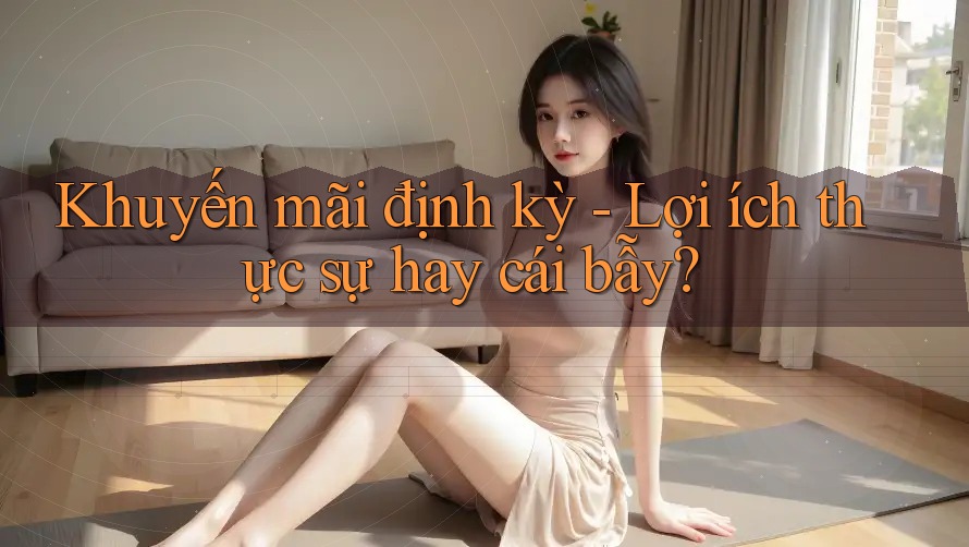 Khuyến mãi định kỳ - Lợi ích thực sự hay cái bẫy? Khuyến mãi định kỳ - Lợi ích thực sự hay cái bẫy?