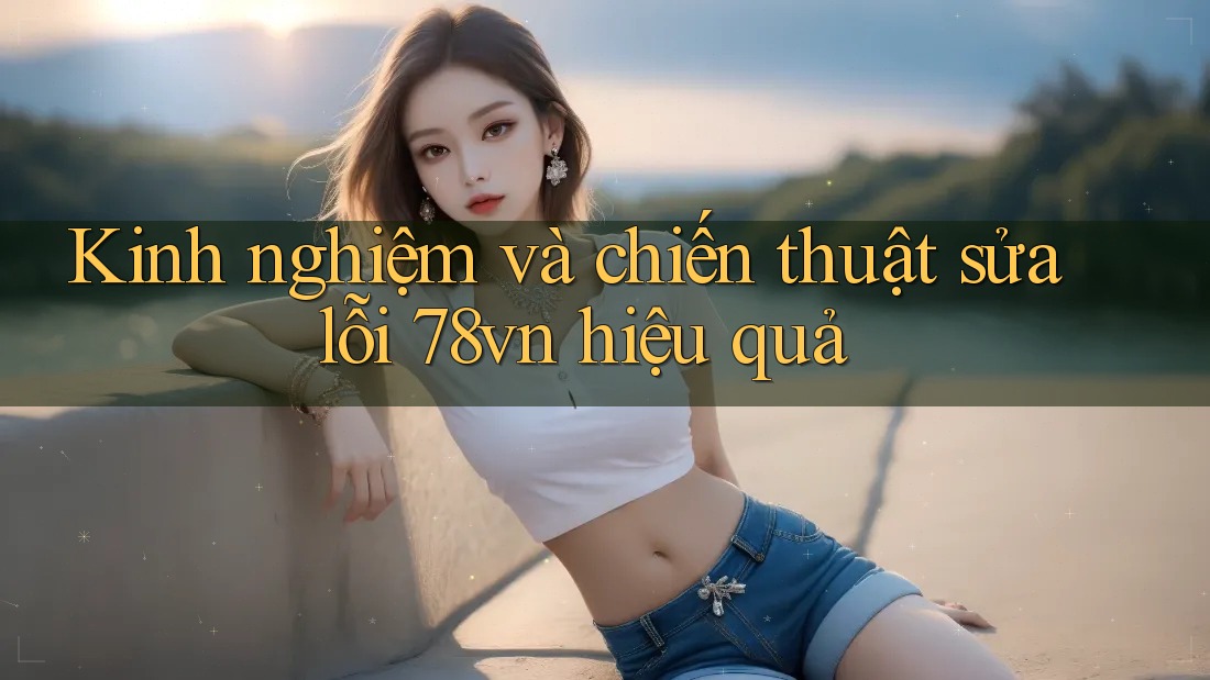 Kinh nghiệm và chiến thuật sửa lỗi 78vn hiệu quả Kinh nghiệm và chiến thuật sửa lỗi 78vn hiệu quả