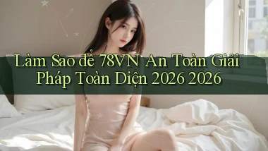 Làm sao để 78vn an toàn Giải pháp toàn diện 2026 2026