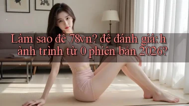 Làm sao để 78vn để đánh giá hành trình từ 0 phiên bản 2026