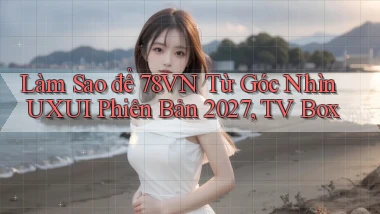 Làm sao để 78vn từ góc nhìn UXUI phiên bản 2027, TV Box