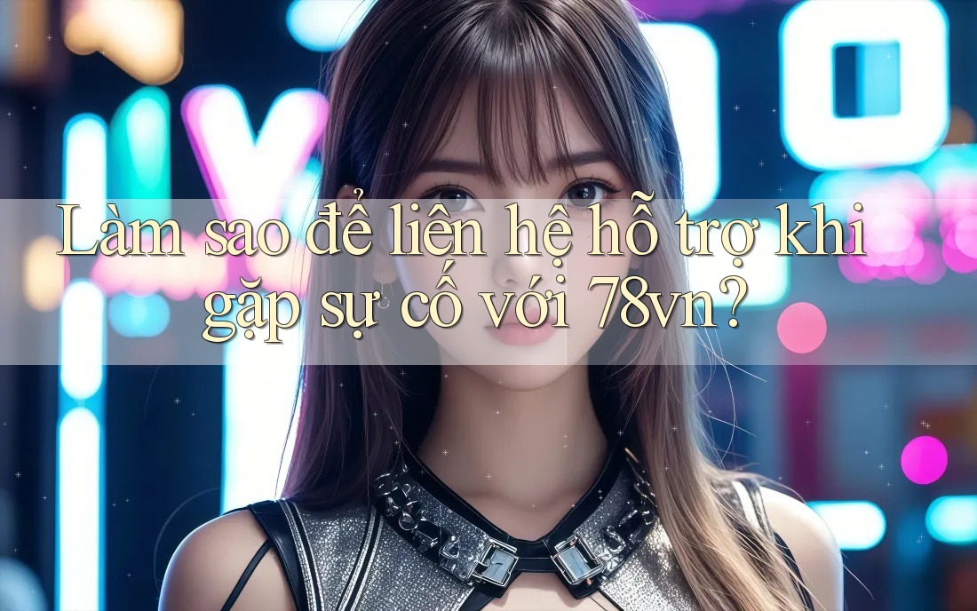 Làm sao để liên hệ hỗ trợ khi gặp sự cố với 78vn? Làm sao để liên hệ hỗ trợ khi gặp sự cố với 78vn?