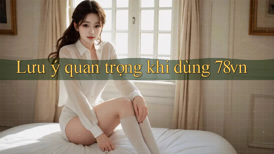 Lưu ý quan trọng khi dùng 78vn Lưu ý quan trọng khi dùng 78vn