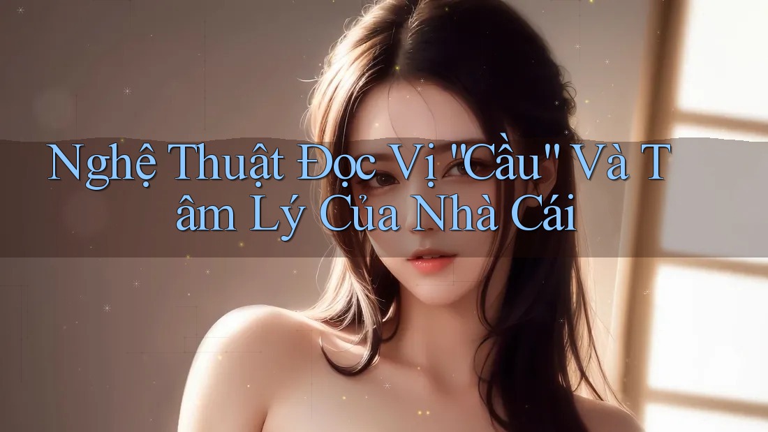 Nghệ Thuật Đọc Vị “Cầu” Và Tâm Lý Của Nhà Cái Nghệ Thuật Đọc Vị “Cầu” Và Tâm Lý Của Nhà Cái