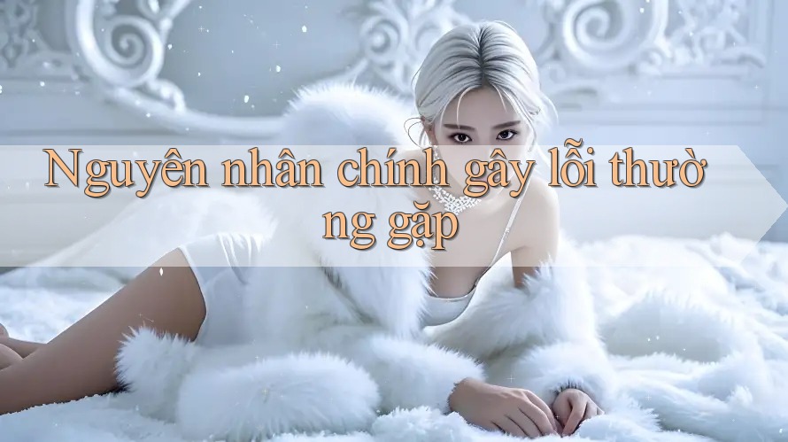 Nguyên nhân chính gây lỗi thường gặp Nguyên nhân chính gây lỗi thường gặp