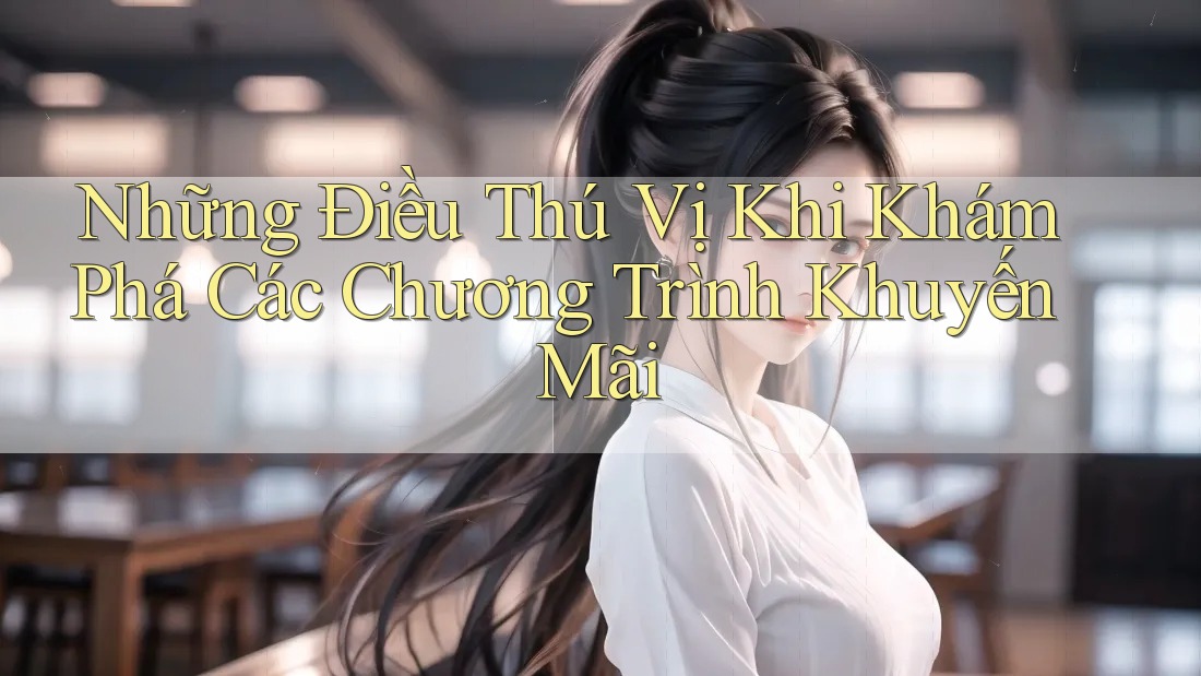 Những Điều Thú Vị Khi Khám Phá Các Chương Trình Khuyến Mãi Những Điều Thú Vị Khi Khám Phá Các Chương Trình Khuyến Mãi