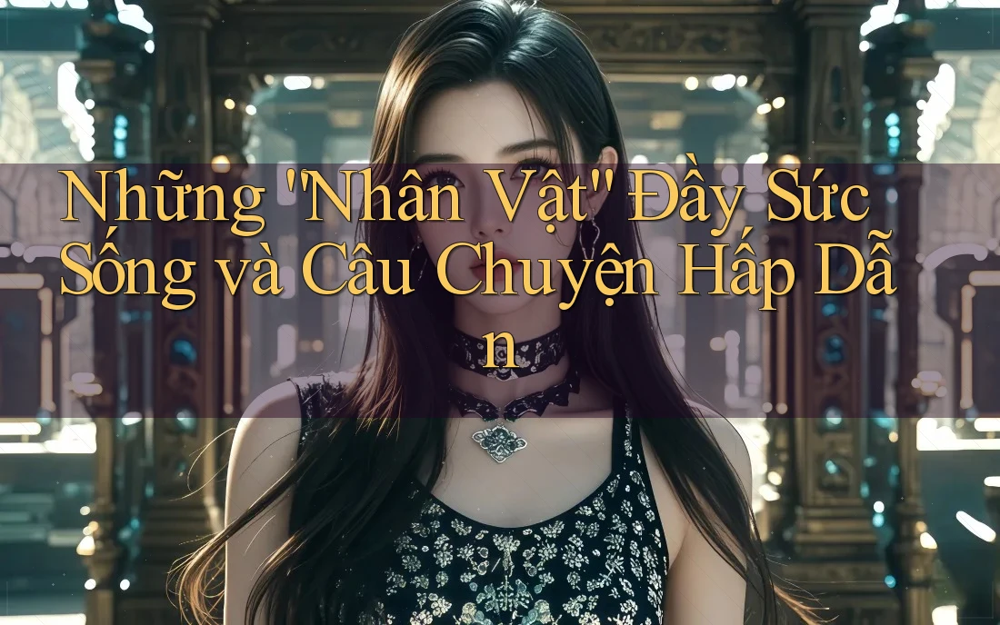 Những “Nhân Vật” Đầy Sức Sống và Câu Chuyện Hấp Dẫn Những “Nhân Vật” Đầy Sức Sống và Câu Chuyện Hấp Dẫn