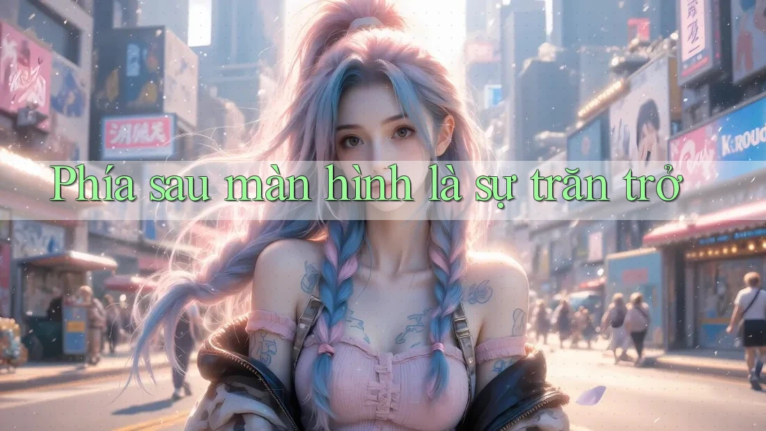 Phía sau màn hình là sự trăn trở Phía sau màn hình là sự trăn trở