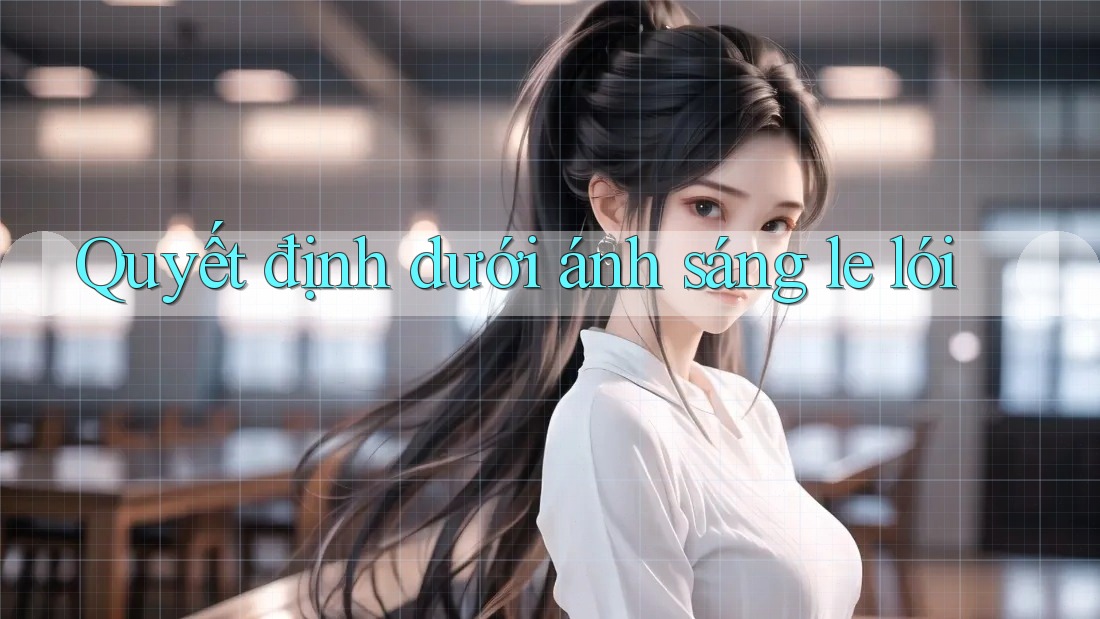 Quyết định dưới ánh sáng le lói Quyết định dưới ánh sáng le lói