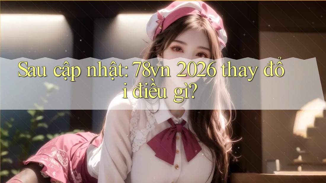 Sau cập nhật: 78vn 2026 thay đổi điều gì? Sau cập nhật: 78vn 2026 thay đổi điều gì?