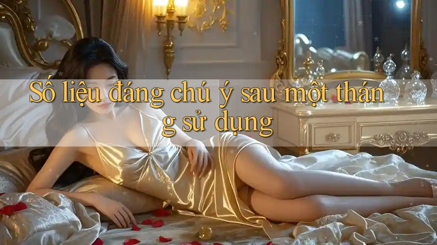 Số liệu đáng chú ý sau một tháng sử dụng Số liệu đáng chú ý sau một tháng sử dụng
