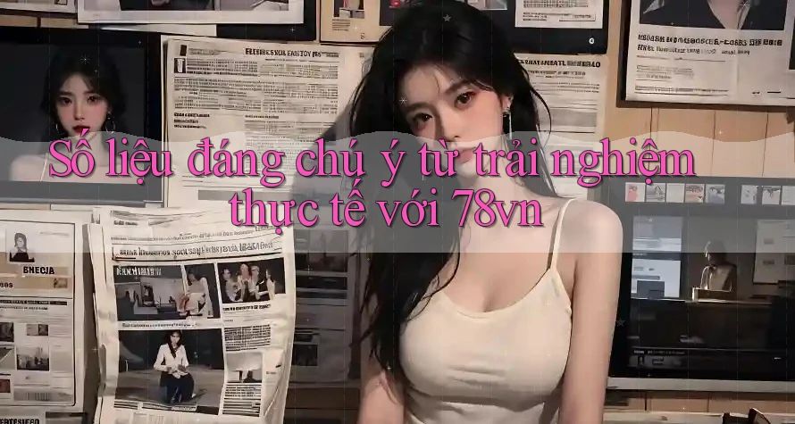 Số liệu đáng chú ý từ trải nghiệm thực tế với 78vn