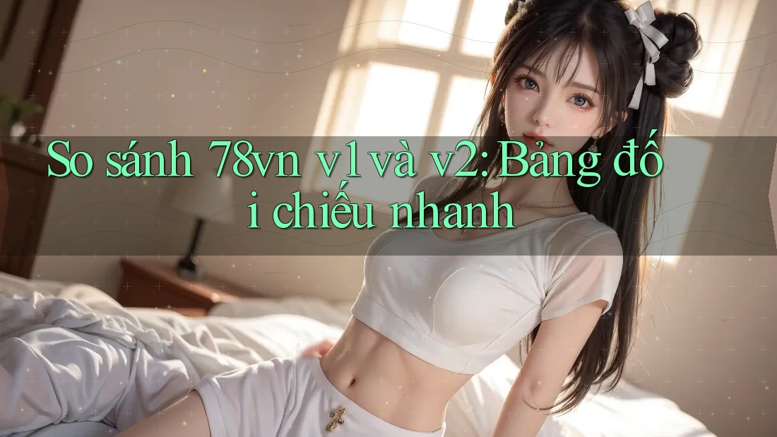 So sánh 78vn v1 và v2: Bảng đối chiếu nhanh So sánh 78vn v1 và v2: Bảng đối chiếu nhanh