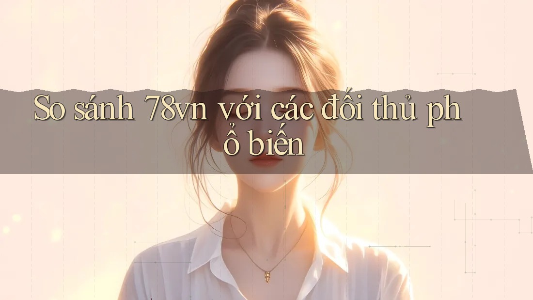 So sánh 78vn với các đối thủ phổ biến