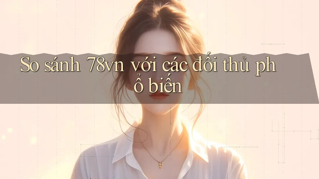 So sánh 78vn với các đối thủ phổ biến So sánh 78vn với các đối thủ phổ biến
