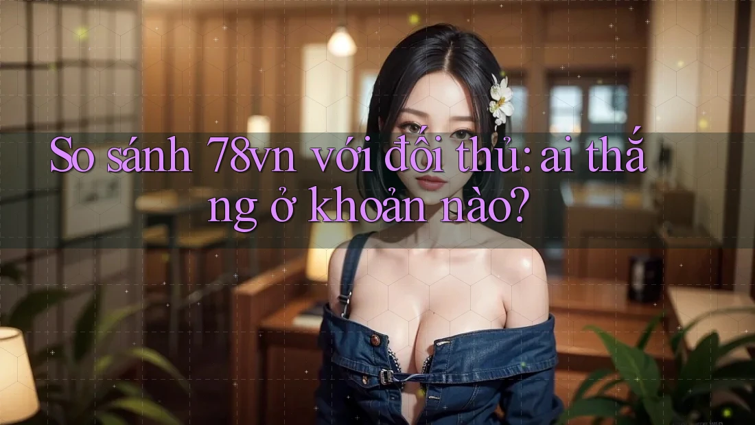 So sánh 78vn với đối thủ: ai thắng ở khoản nào? So sánh 78vn với đối thủ: ai thắng ở khoản nào?