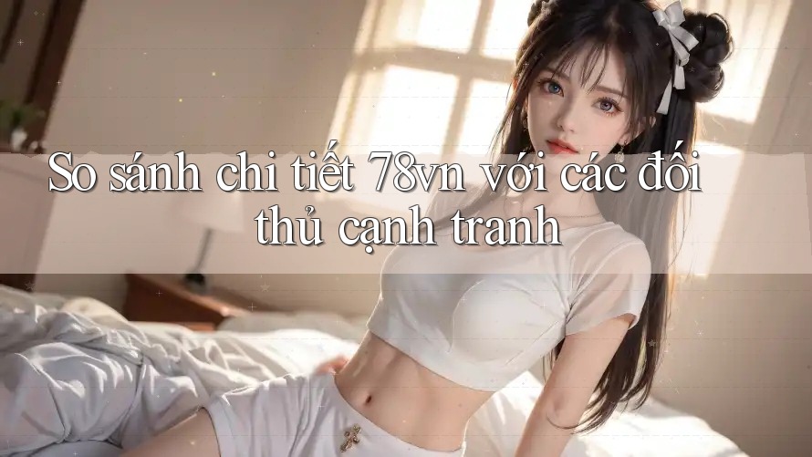 So sánh chi tiết 78vn với các đối thủ cạnh tranh So sánh chi tiết 78vn với các đối thủ cạnh tranh