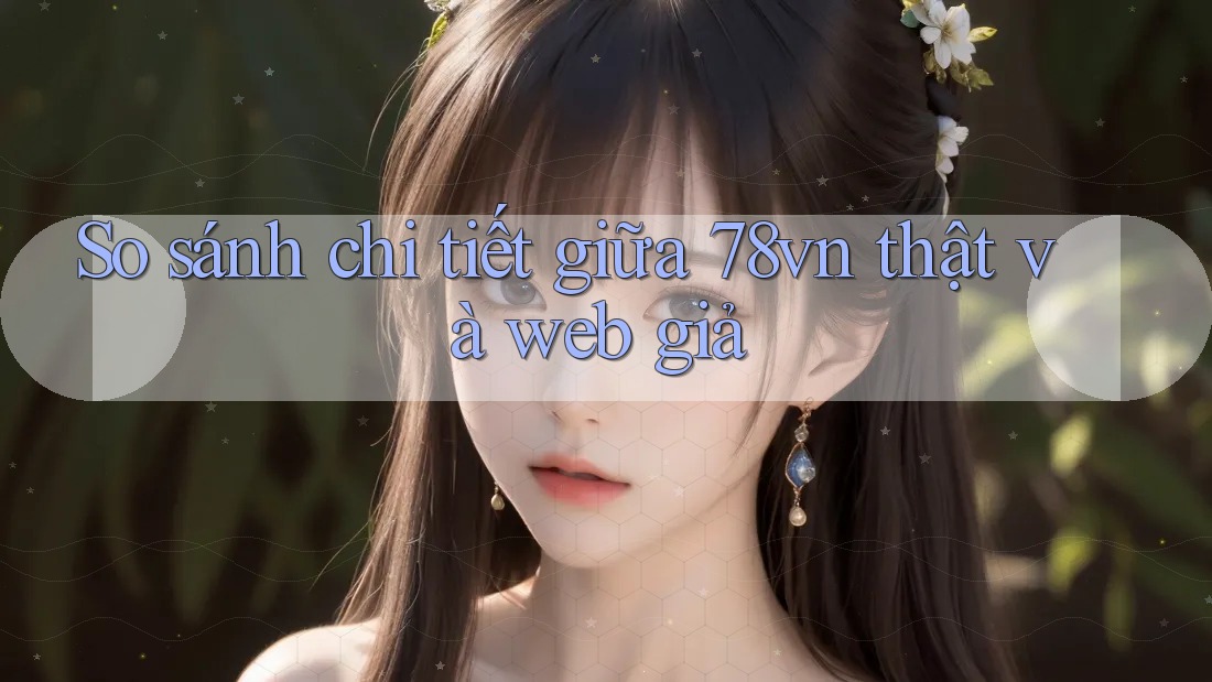 So sánh chi tiết giữa 78vn thật và web giả So sánh chi tiết giữa 78vn thật và web giả