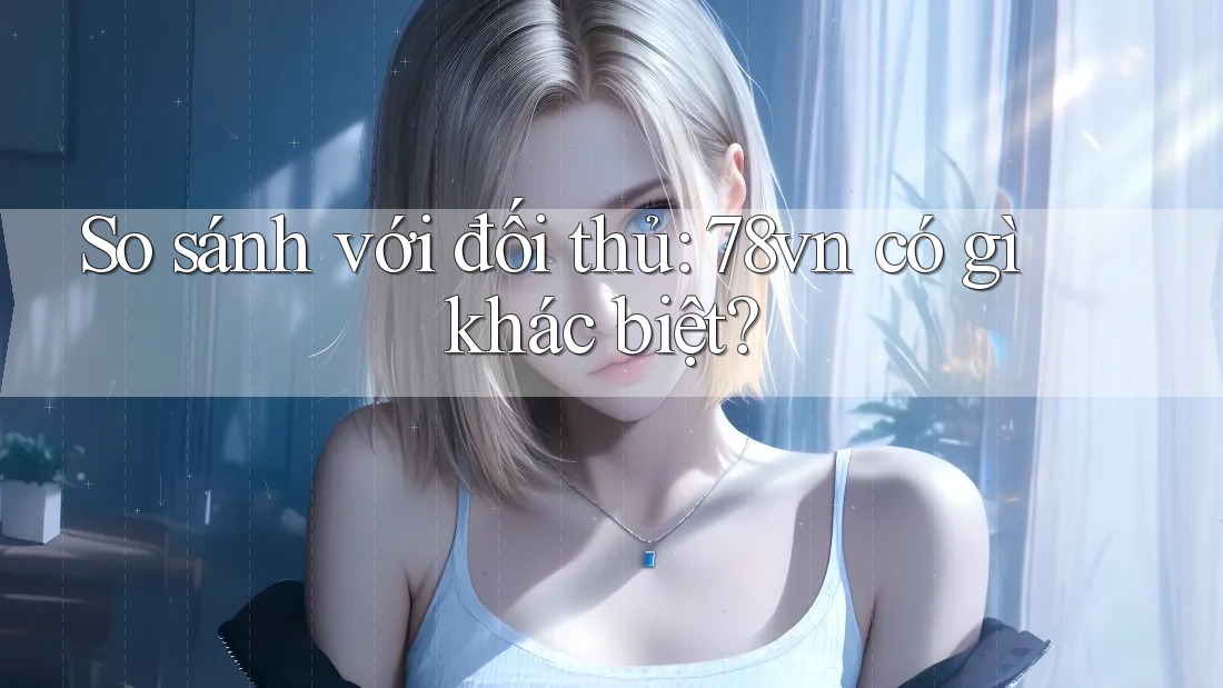 So sánh với đối thủ: 78vn có gì khác biệt? So sánh với đối thủ: 78vn có gì khác biệt?