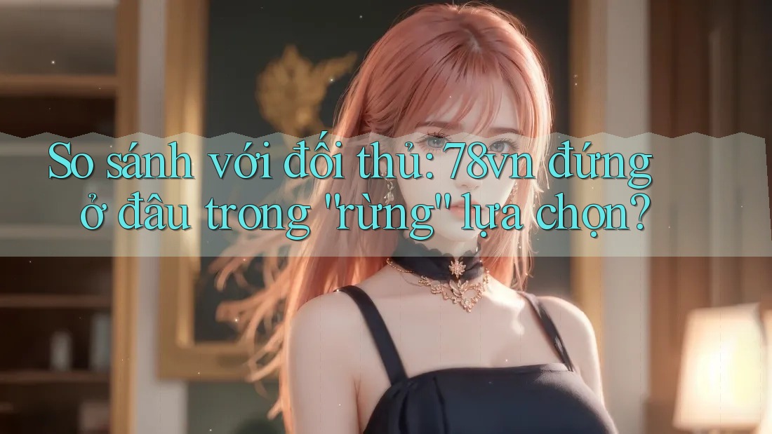 So sánh với đối thủ: 78vn đứng ở đâu trong “rừng” lựa chọn? So sánh với đối thủ: 78vn đứng ở đâu trong “rừng” lựa chọn?