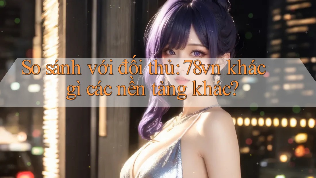 So sánh với đối thủ: 78vn khác gì các nền tảng khác? So sánh với đối thủ: 78vn khác gì các nền tảng khác?