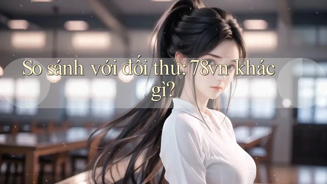 So sánh với đối thủ: 78vn khác gì? So sánh với đối thủ: 78vn khác gì?