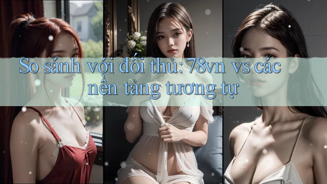 So sánh với đối thủ: 78vn vs các nền tảng tương tự So sánh với đối thủ: 78vn vs các nền tảng tương tự