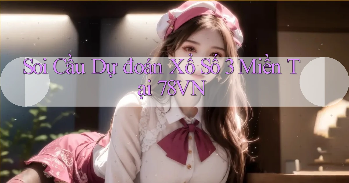 soi cầu dự đoán xổ số 3 miền tại 78vn