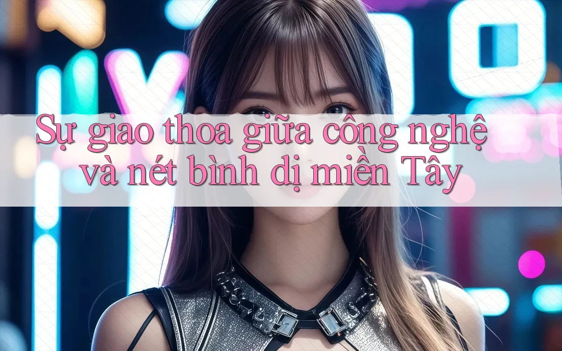 Sự giao thoa giữa công nghệ và nét bình dị miền Tây Sự giao thoa giữa công nghệ và nét bình dị miền Tây