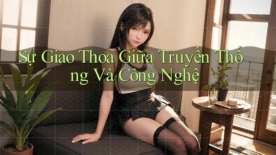 Sự giao thoa giữa truyền thống và công nghệ Sự giao thoa giữa truyền thống và công nghệ