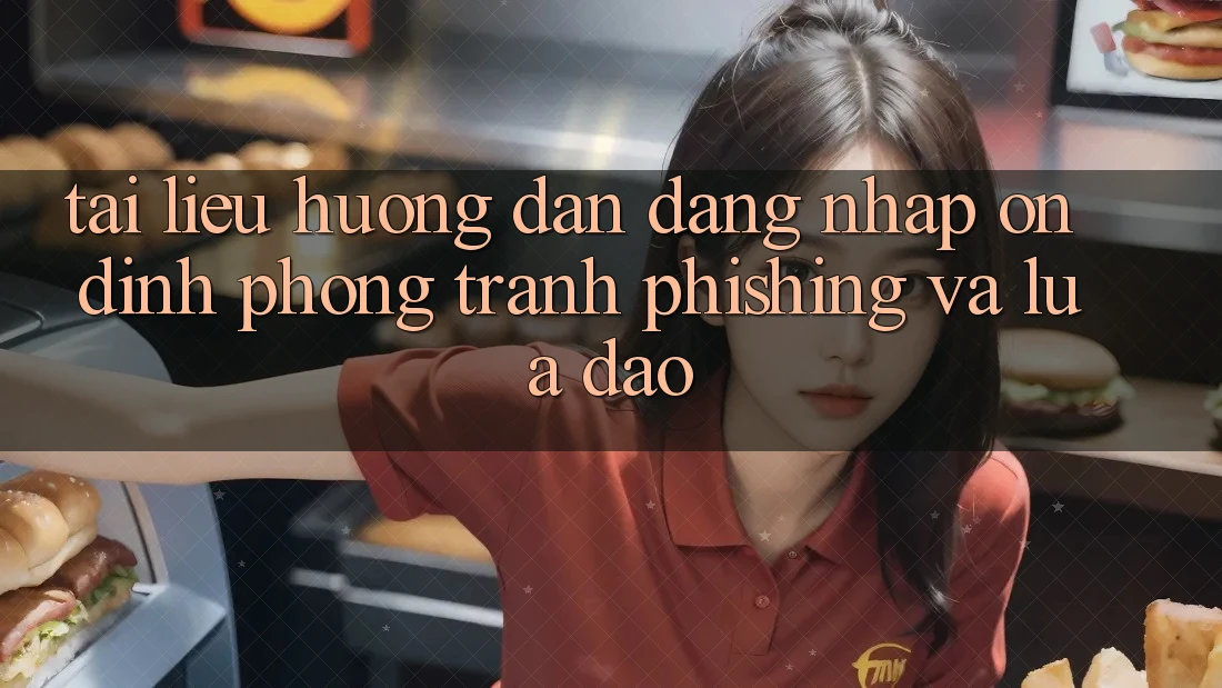 Tài liệu hướng dẫn Đăng Nhập Ổn định - Phòng Tránh Phishing Và Lừa Đảo Tài liệu hướng dẫn Đăng Nhập Ổn định - Phòng Tránh Phishing Và Lừa Đảo