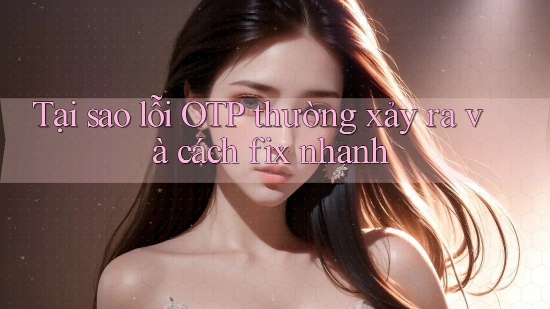 Tại sao lỗi OTP thường xảy ra và cách fix nhanh Tại sao lỗi OTP thường xảy ra và cách fix nhanh