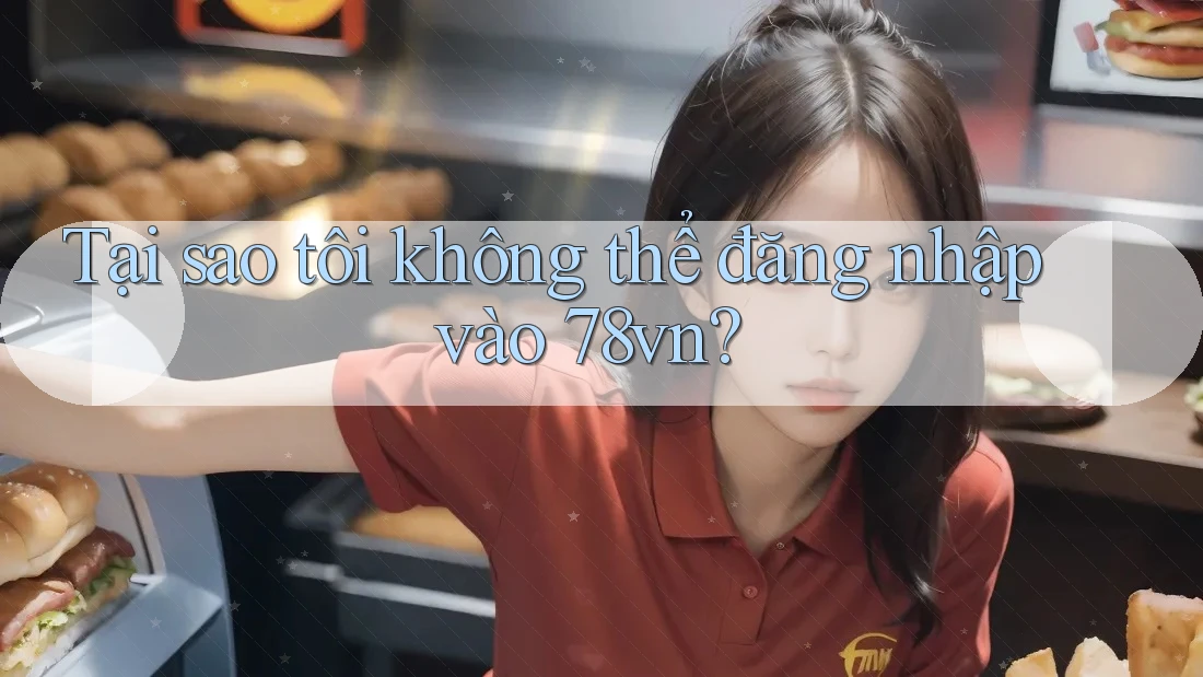 Tại sao tôi không thể đăng nhập vào 78vn?