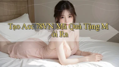 tạo acc 78vn mã quà tặng mới ra