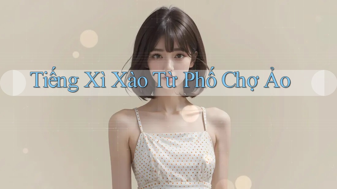 Tiếng Xì Xào Từ Phố Chợ Ảo Tiếng Xì Xào Từ Phố Chợ Ảo