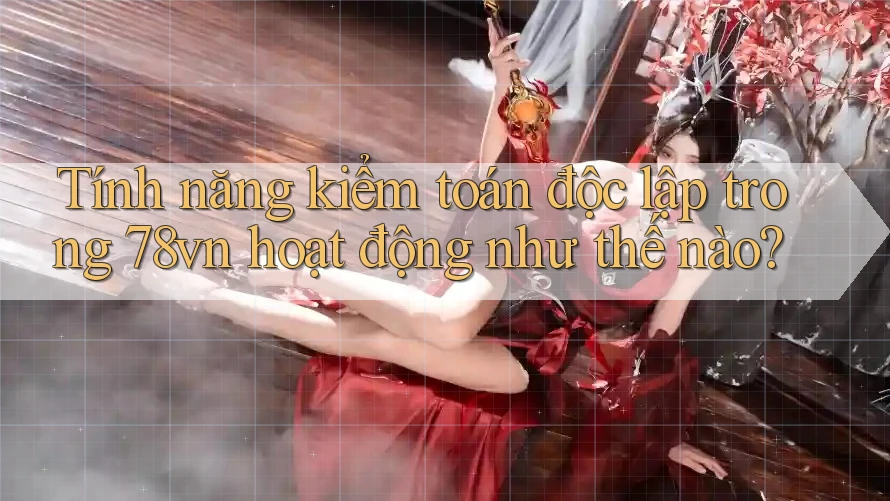 Tính năng kiểm toán độc lập trong 78vn hoạt động như thế nào?