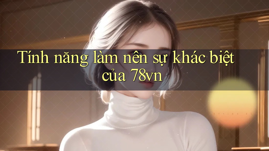 Tính năng làm nên sự khác biệt của 78vn Tính năng làm nên sự khác biệt của 78vn