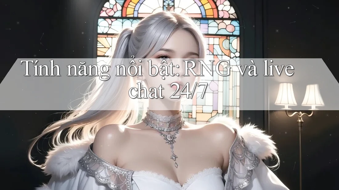 Tính năng nổi bật: RNG và live chat 24/7 Tính năng nổi bật: RNG và live chat 24/7