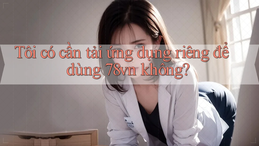 Tôi có cần tải ứng dụng riêng để dùng 78vn không? Tôi có cần tải ứng dụng riêng để dùng 78vn không?