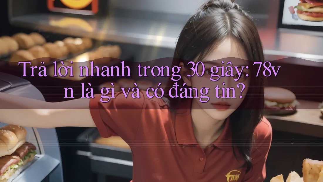Trả lời nhanh trong 30 giây: 78vn là gì và có đáng tin? Trả lời nhanh trong 30 giây: 78vn là gì và có đáng tin?