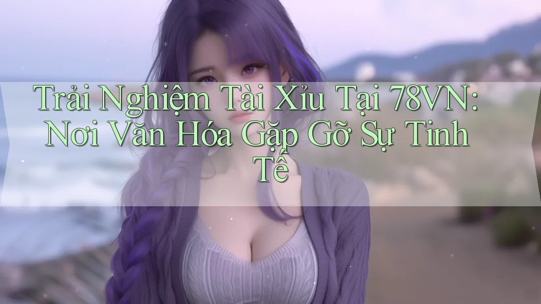 Trải Nghiệm Tài Xỉu Tại 78VN: Nơi Văn Hóa Gặp Gỡ Sự Tinh Tế Trải Nghiệm Tài Xỉu Tại 78VN: Nơi Văn Hóa Gặp Gỡ Sự Tinh Tế