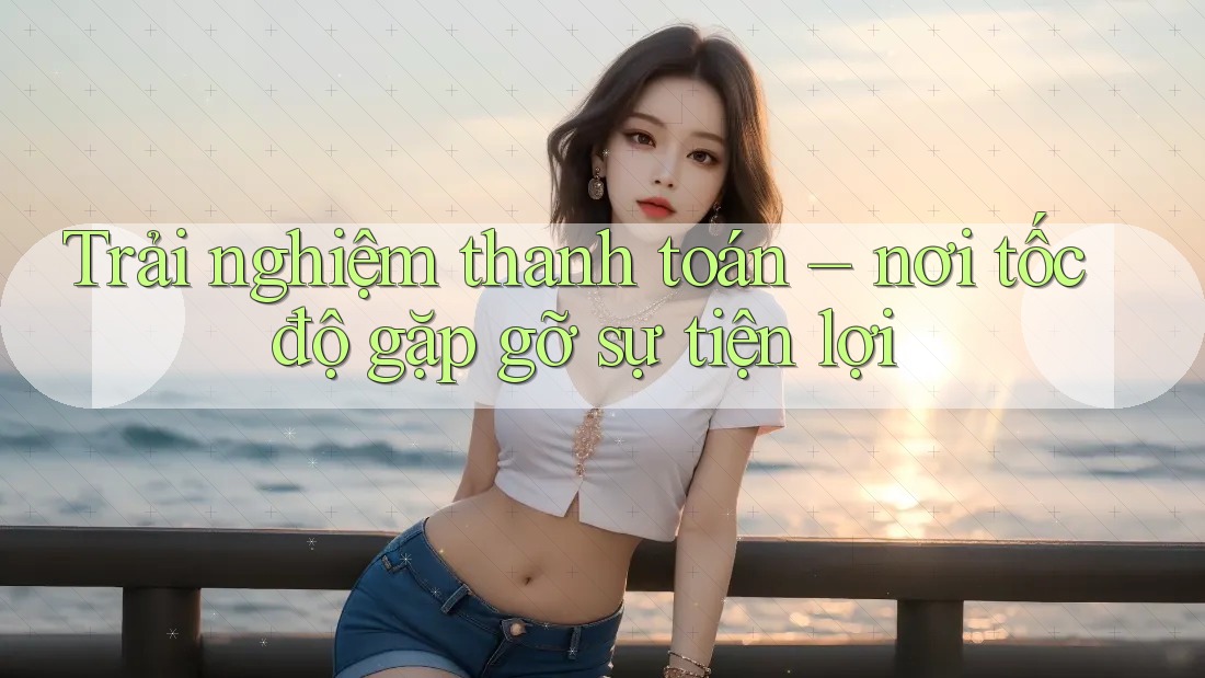 Trải nghiệm thanh toán – nơi tốc độ gặp gỡ sự tiện lợi Trải nghiệm thanh toán – nơi tốc độ gặp gỡ sự tiện lợi