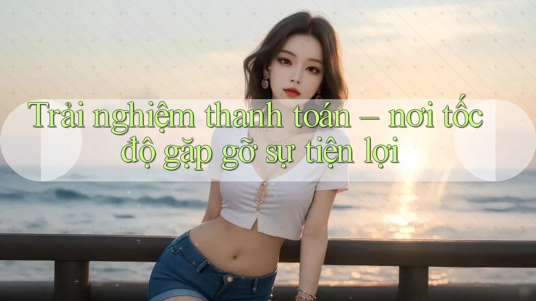 Trải nghiệm thanh toán – nơi tốc độ gặp gỡ sự tiện lợi Trải nghiệm thanh toán – nơi tốc độ gặp gỡ sự tiện lợi