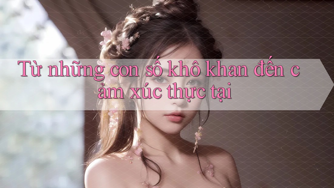 Từ những con số khô khan đến cảm xúc thực tại Từ những con số khô khan đến cảm xúc thực tại