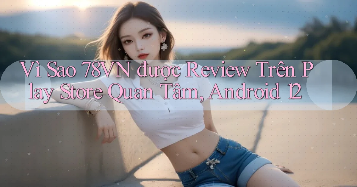 Vì sao 78vn được review trên Play Store quan tâm, Android 12
